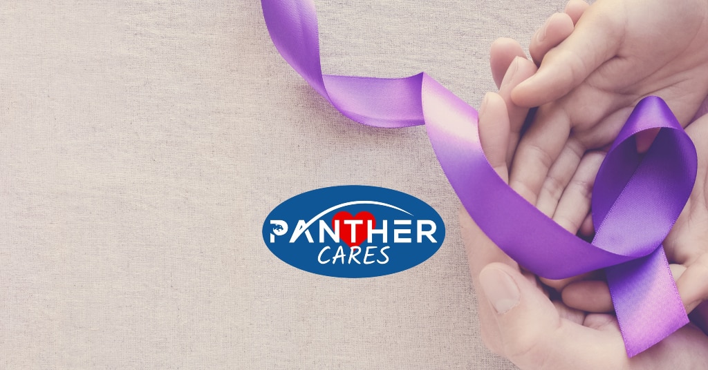 Purple Ribbon for Domestic Violence Awareness